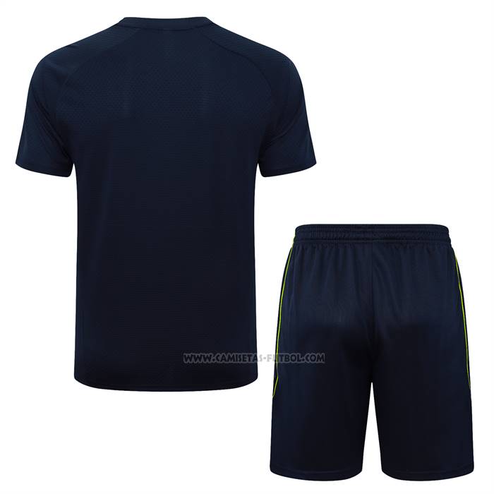 Chandal del Real Madrid Manga Corta 2025-2026 Azul - Pantalon Corto